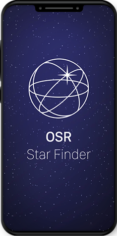 Aplikacja Star Finder OSR