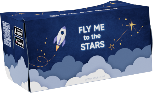 Conjunto VR fly me to the stars