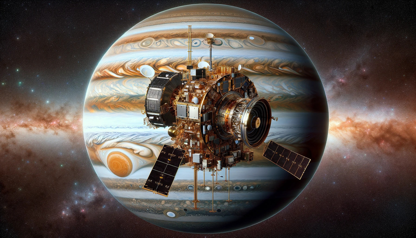 Sonda spaziale Juno e Giove: ecco la correlazione
