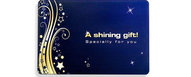 A Shining Gift Card