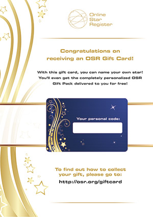 Online Gift Card