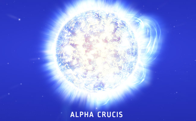 Alpha Crucis Star