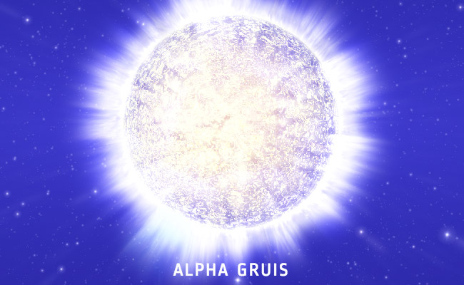 Alpha Gruis Star