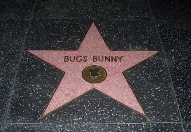 This isn't a real star, but one on Hollywood's Walk of Fame