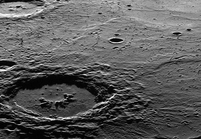Crater Hokusai on Mercury