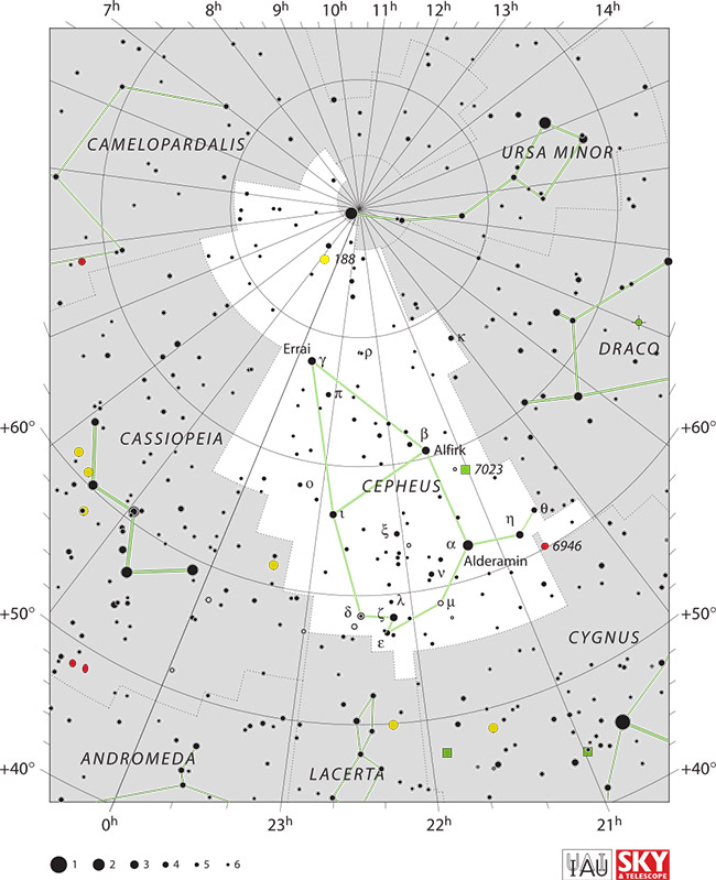Cepheus Constellation