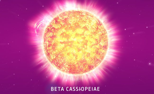 Beta Cassiopeiae Star