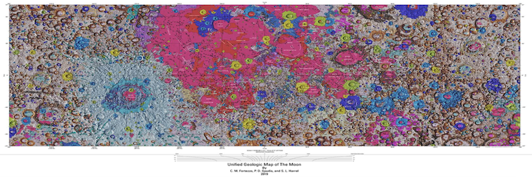 Digital Moon Map