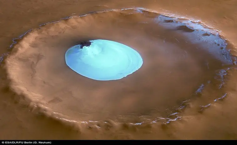 Residual_water_ice_in_Vastitas_Borealis_Crater_pillars Mars' Water