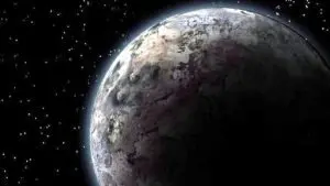 Immagine ipotetica del pianeta X