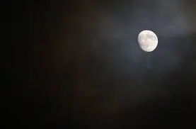 Luna llena blanca