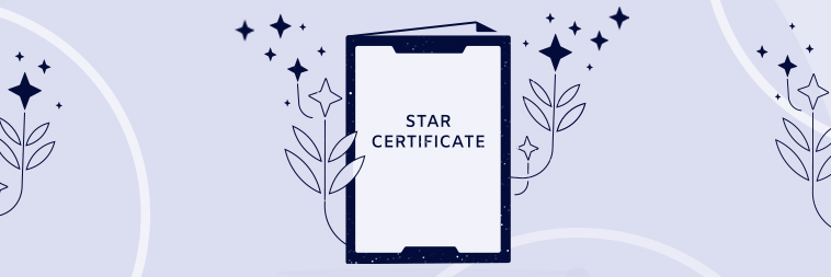 Show your certificate