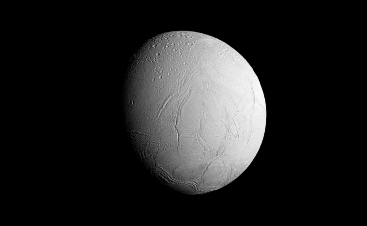 Enceladus, One of the Moons of the Solar System