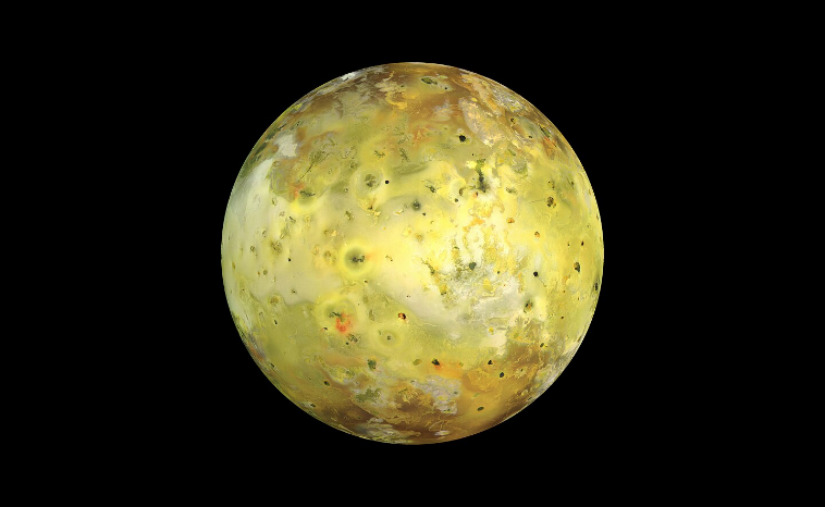 Io, One of the Moons of the Solar System