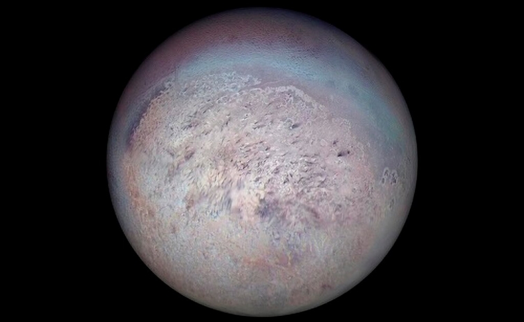 Triton, the Largest Moon of Neptune
