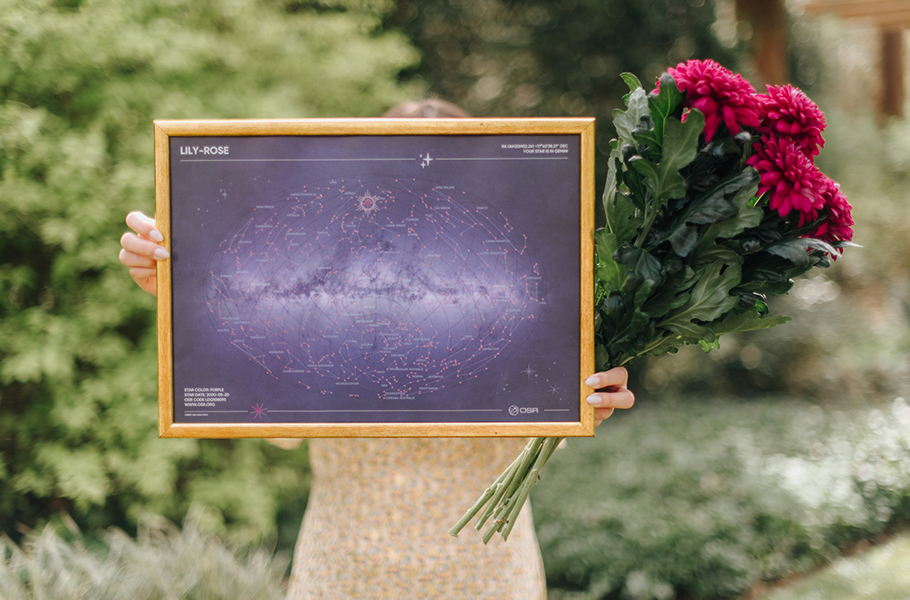 Pôster de Superestrela emoldurado como presente barato para o Dia das MãesPôster de Superestrela emoldurado como presente barato para o Dia das Mães