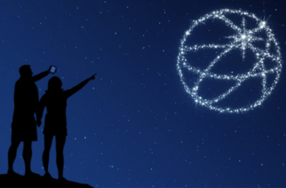 See your own constellation in the sky