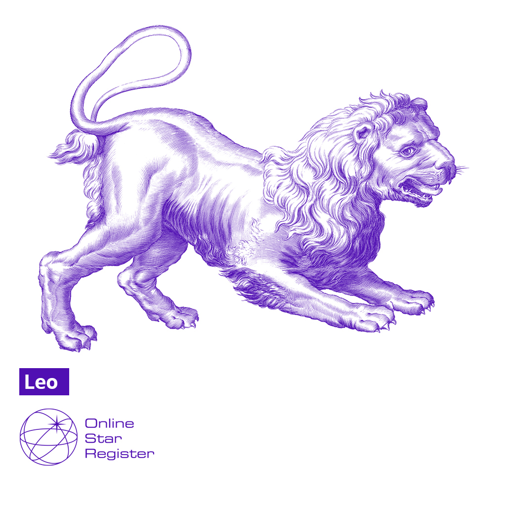 how to draw leo the lion constellation